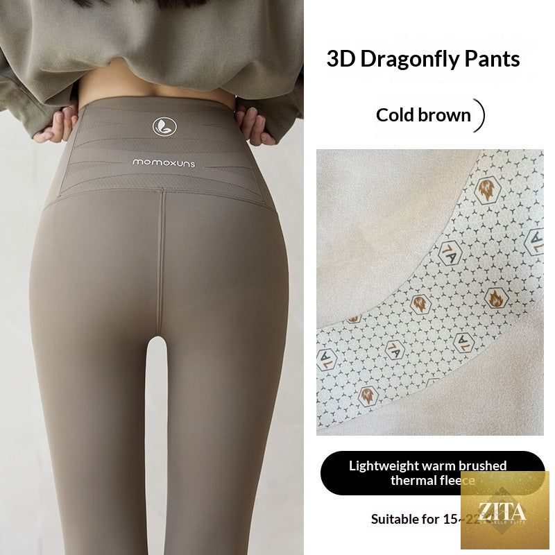 Women's Shark Print Leggings, lightweight and thin outerwear pants by My Store, ideal for spring and fall seasons.