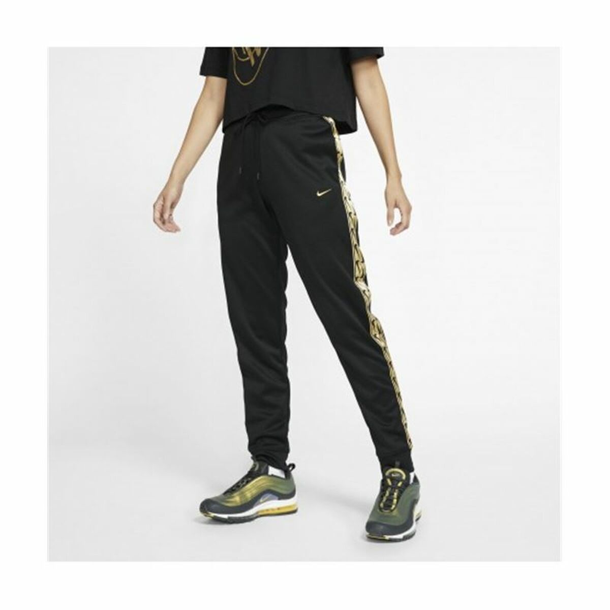 Adult's Tracksuit Bottoms Nike Sportswear Lady Black Bigbuy
