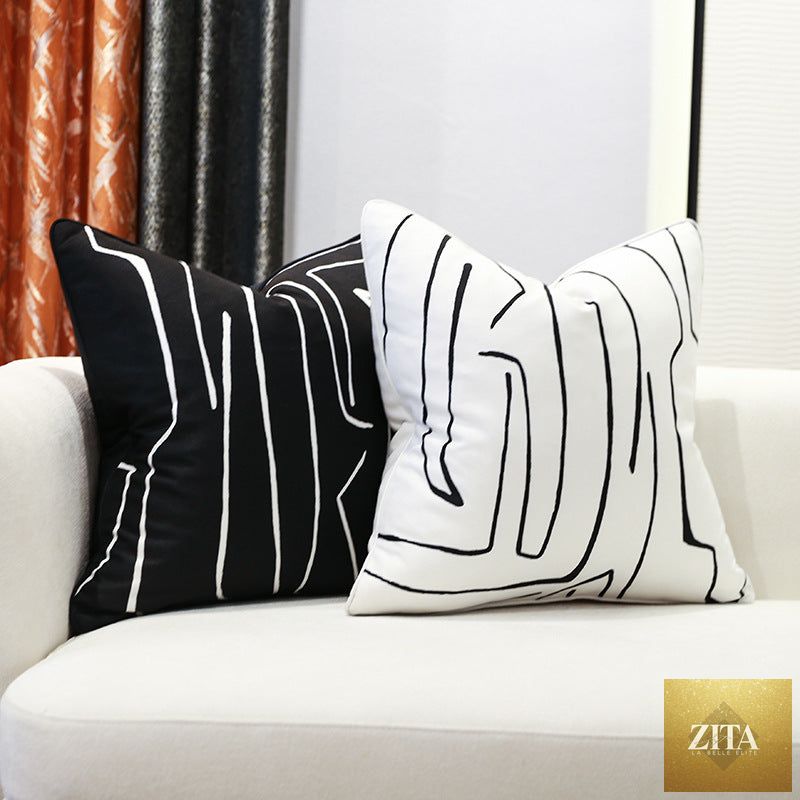 Nordic style pillow cushion and towel yoga mat from My Store, featuring soft fabric and comfortable support for sofa and yoga use.