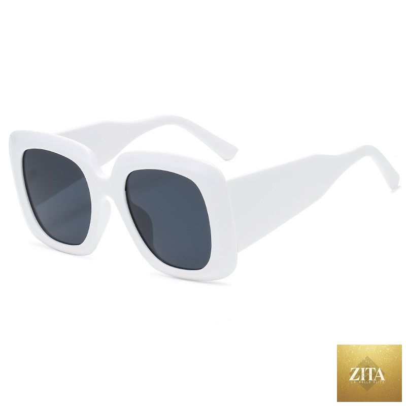Retro outdoor UV400 sunglasses by FitiqueFit in six bold colorways, featuring classic eyeWear style with UV protection.