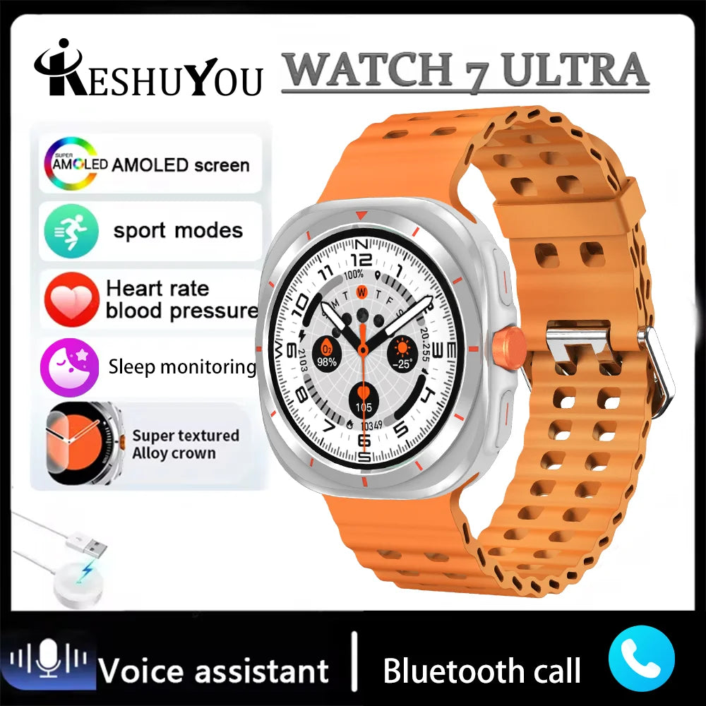 New Smart Watch Classic Men Women Smart Watch Bluetooth Voice Call AI Voice Outdoor Sports Smart Watch Gift