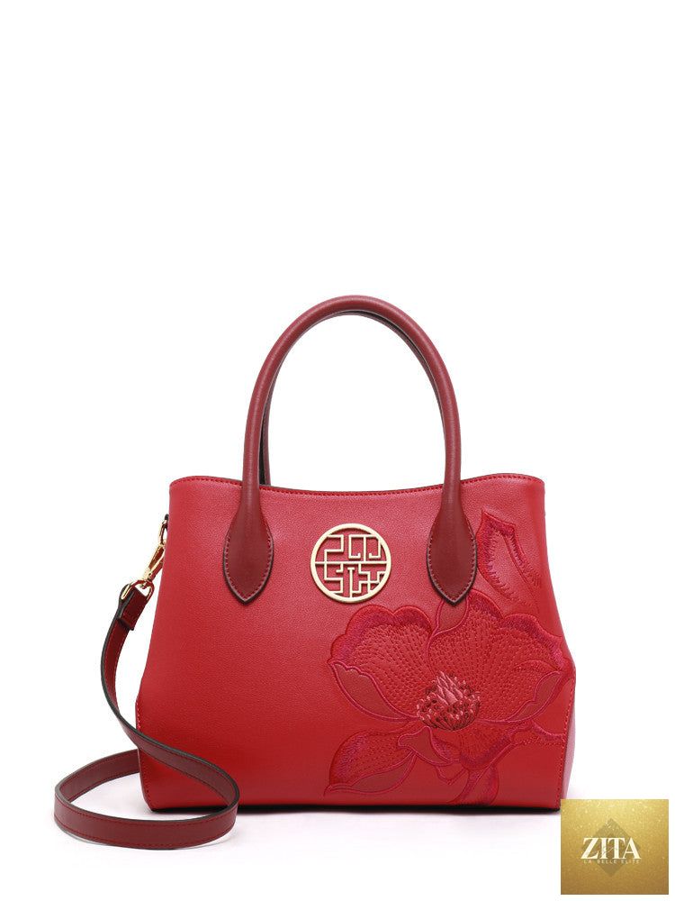 LadyShow.Store Mother's Day tote bag gift for mom, stylish canvas bag with floral design and heartfelt message.