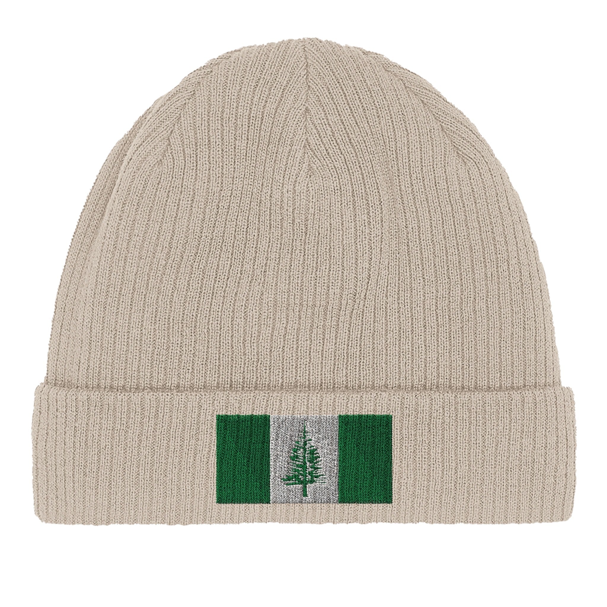 Bonnet en coton Drapeau de l'île Norfolk Amethyst Clover