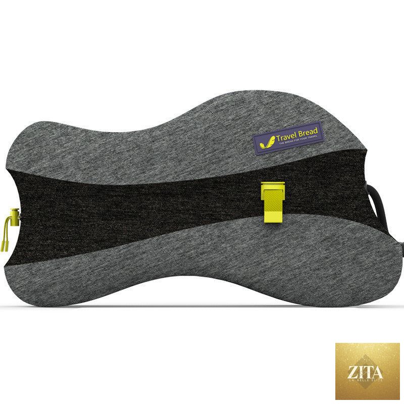 Travel cervical neck pillow by Social Buzz eSIMs, featuring ergonomic design for neck support during travel.