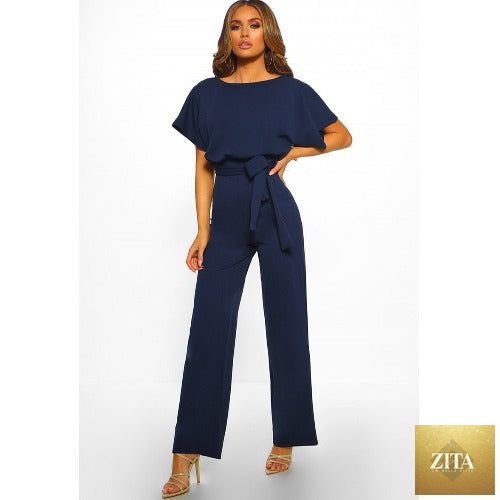 LadyShow.Store women's body suit and tank top set with short sleeves, fitted design, and adjustable waist strap, casual clubwear style.