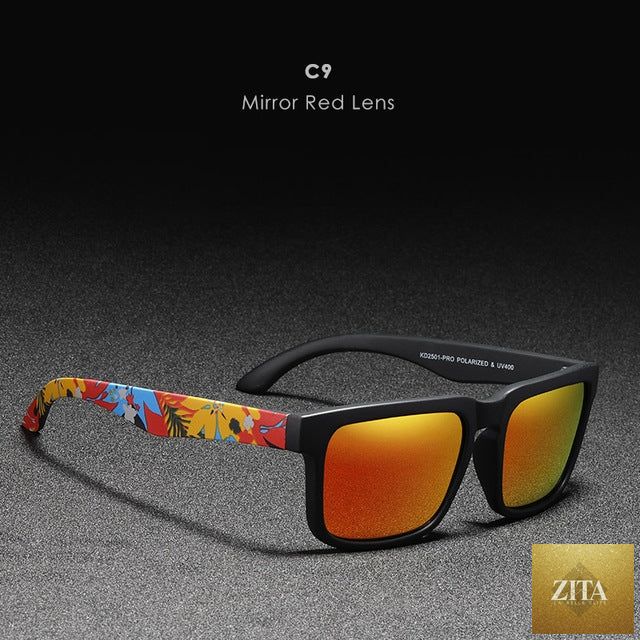 Round sports sunglasses by FitiqueFit in various colors, featuring sporty eyewear design for women and men.