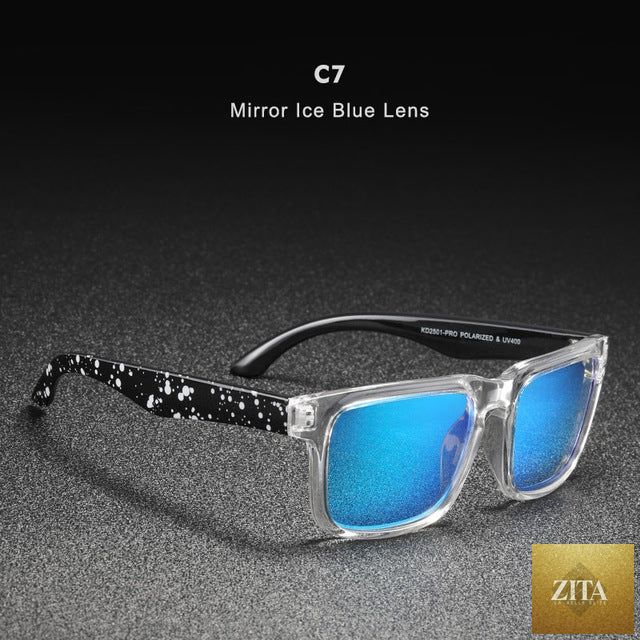 Colorful round sports sunglasses by FitiqueFit, featuring stylish frames for women and men in various vibrant styles.