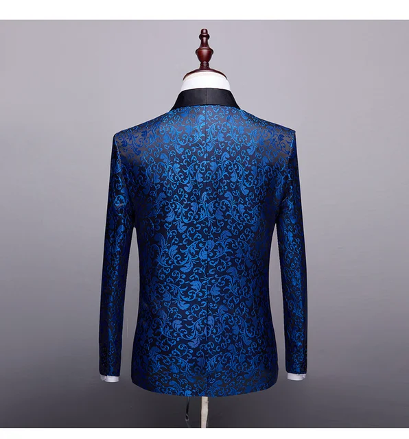 Slim fit men's 3-piece suit with blazer, pants, and vest by donjohnbyvictoriacharles, featuring tailored adult dress clothing.