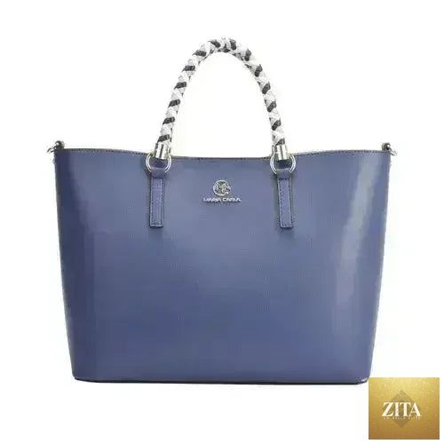 Luxurious Femstylo Maria Carla leather handbag with smooth leather, stylish and elegant for women.
