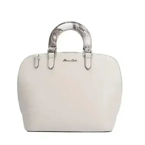 Elegant Femstylo Maria Carla leather handbag with smooth luxury leather, showcasing its stylish design and high-quality craftsmanship.