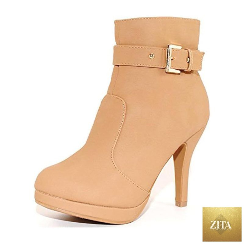 Zita La Belle Elite Trend Sup Chic stiletto ankle boots for women with buckle detail and sleek design.