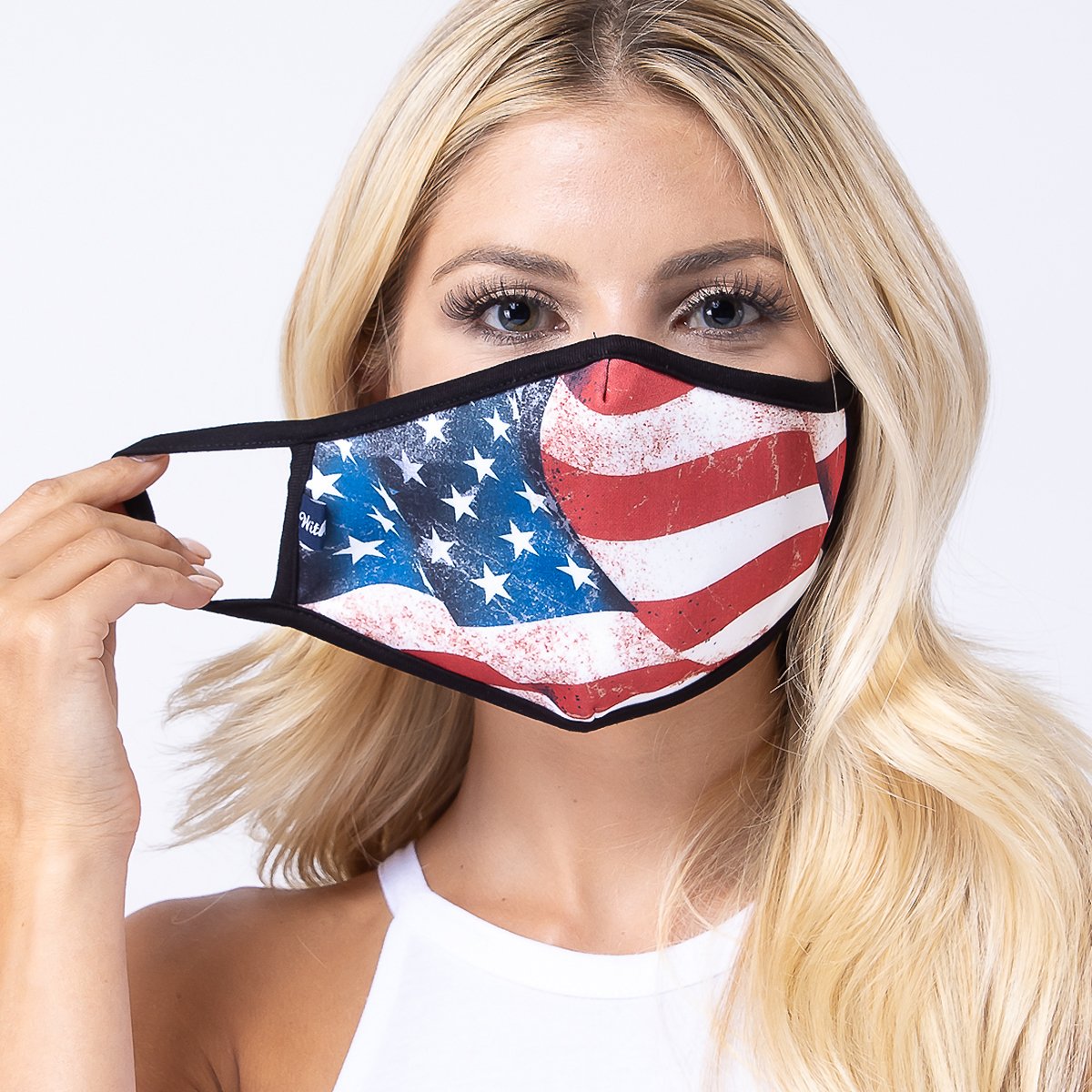 American Flag 3-Layered Face Cover-PM0028