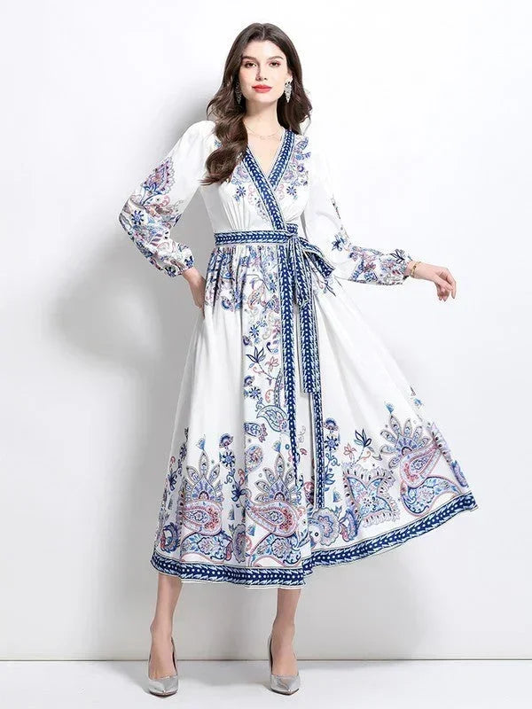 Femstylo women's long maxi dress featuring a flowing fabric and elegant design, perfect for stylish women's fashion.