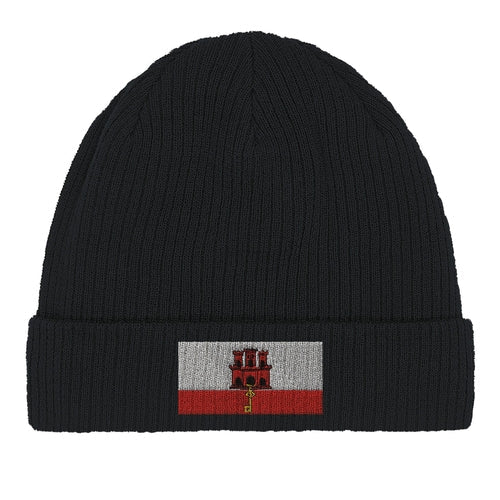 Bonnet en coton Drapeau de Gibraltar Amethyst Clover