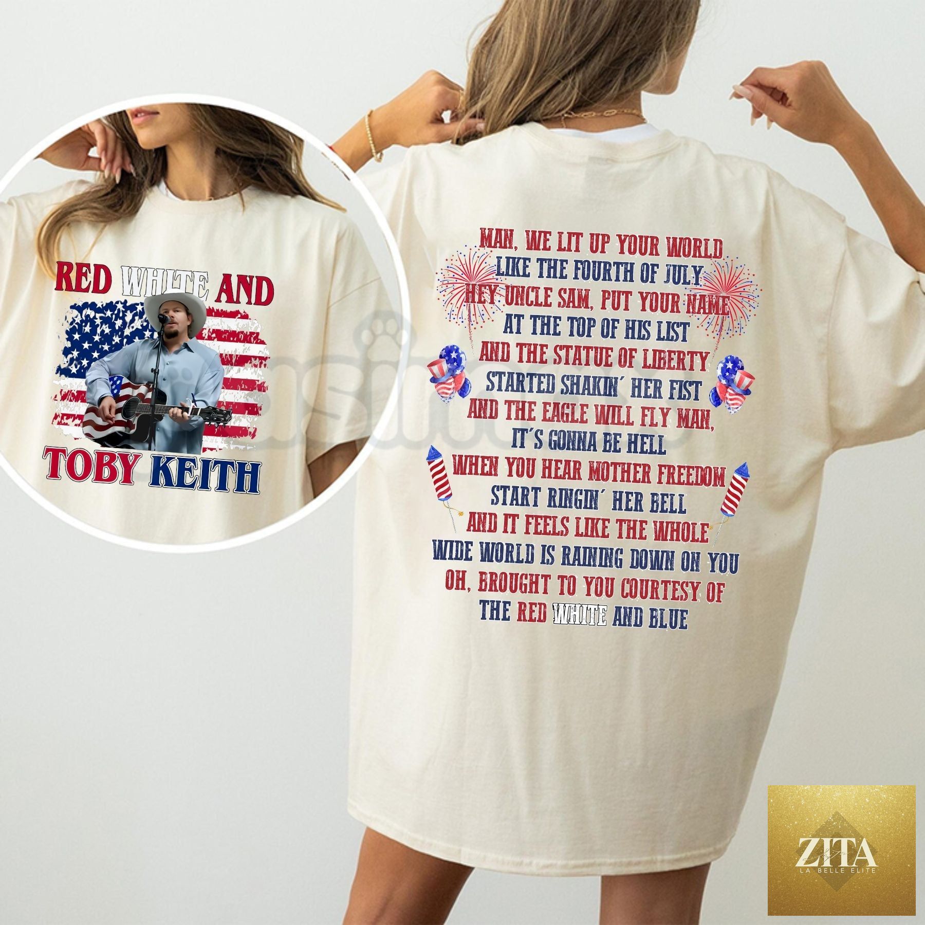 Pasimax Toby Keith patriotic T-shirt featuring graphic design, 100% cotton country music legend tribute, American soldier 4th of July tee