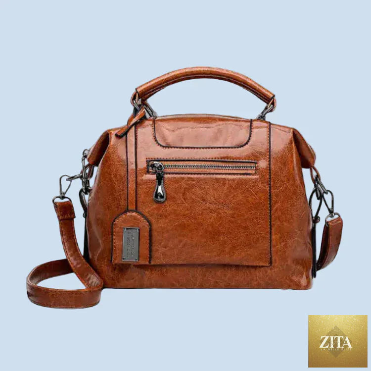 Leather women’s handbag by Trendy Attic Store01, soft tote and crossbody purse with stylish design and spacious interior.