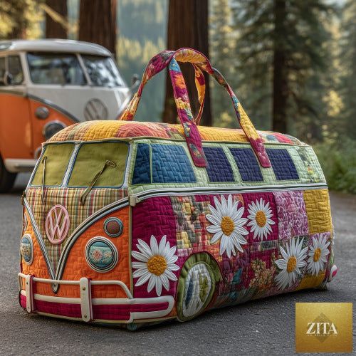 Social Buzz eSIMs travel bag, quilted embroidery sports and fitness tote, versatile short-distance carryall for travel and gym use.