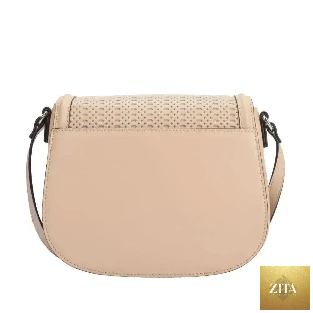 Luxury black leather handbag by Maria Carla, small Femstylo purse with smooth finish, stylish women's fashion accessory