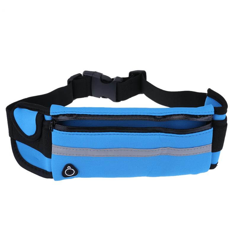 Velocity Water-Resistant Sports Running Belt and Fanny Pack for Black Lavender
