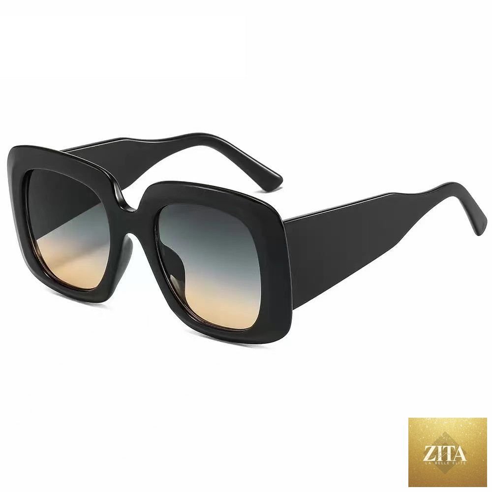 Retro outdoor UV400 sunglasses by FitiqueFit featuring bold colorways and classic eye wear design.