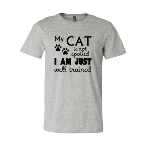 DT0175 My Cat Is Not Spoiled Shirt Red Alcestis