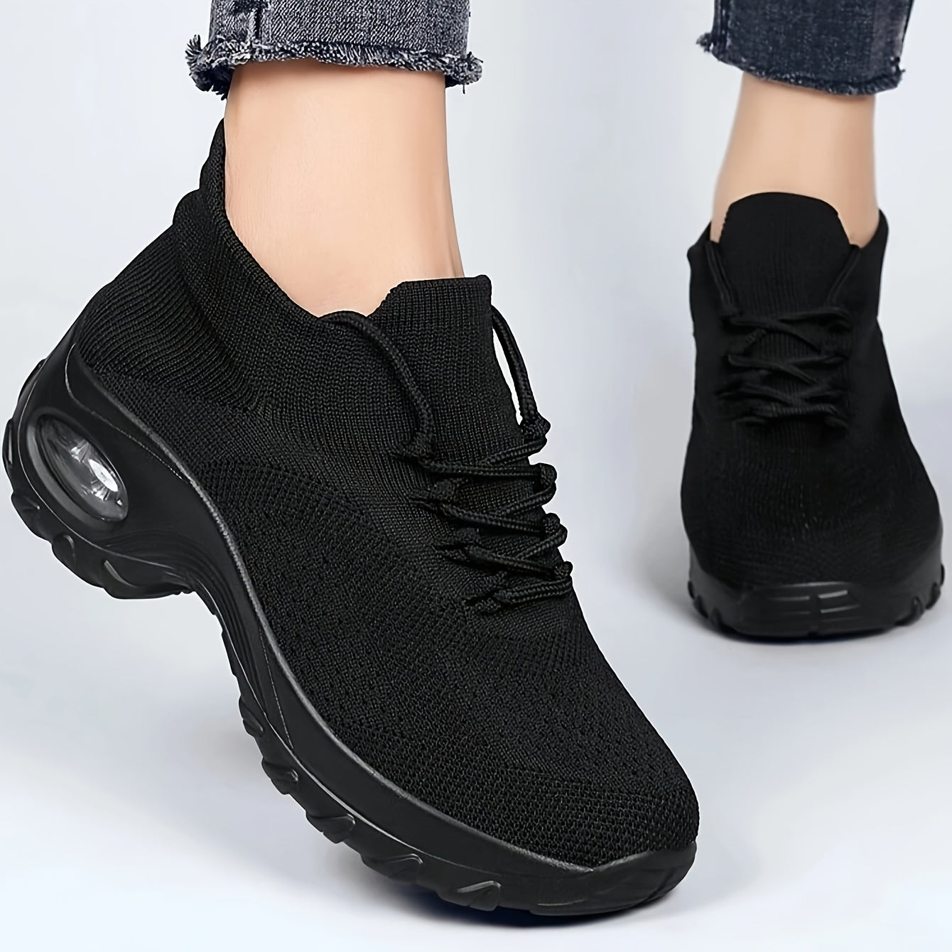 Lightweight Cushioned Comfort Breathable Arch Sneakers