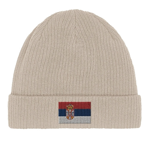 Bonnet en coton Drapeau de la Serbie Amethyst Clover