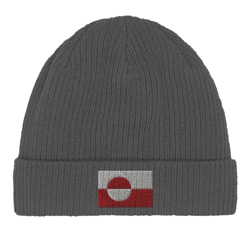 Bonnet en coton Drapeau du Groenland Amethyst Clover