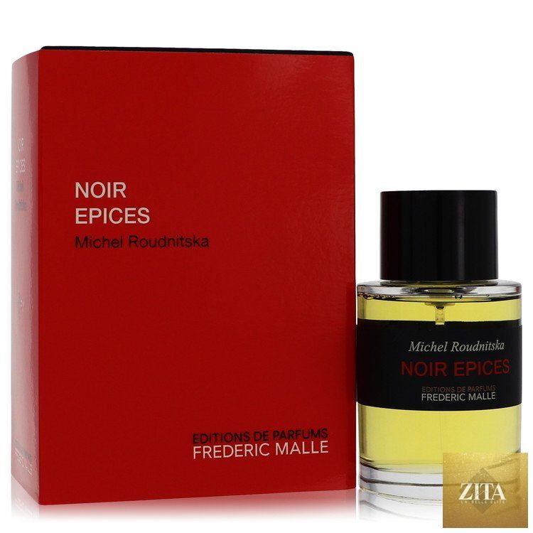 Frederic Malle Noir Epices unisex perfume bottle, 3.4 oz, with elegant packaging and dark glass design.