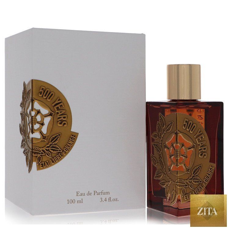 Etat Libre d'Orange 500 Years unisex EDP perfume bottle, 3.4 oz, with sleek design and elegant packaging.