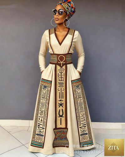 Elegant maxi dress with a flared hem for women, featuring a stylish and flowing design in a sophisticated fabric.