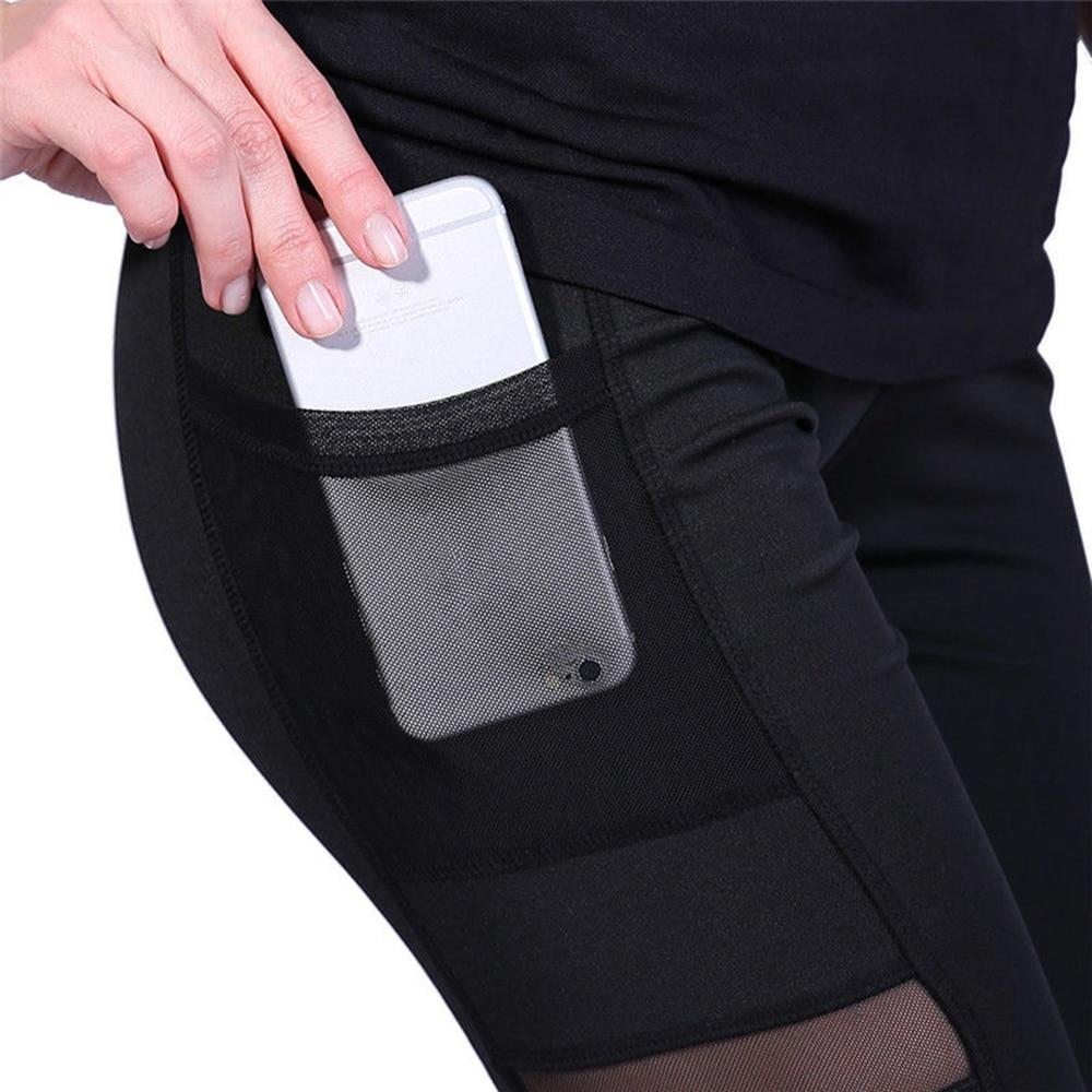 EP Calf-length Pants Capri Pant Sport leggings Women Fitness Yoga Gym Jade