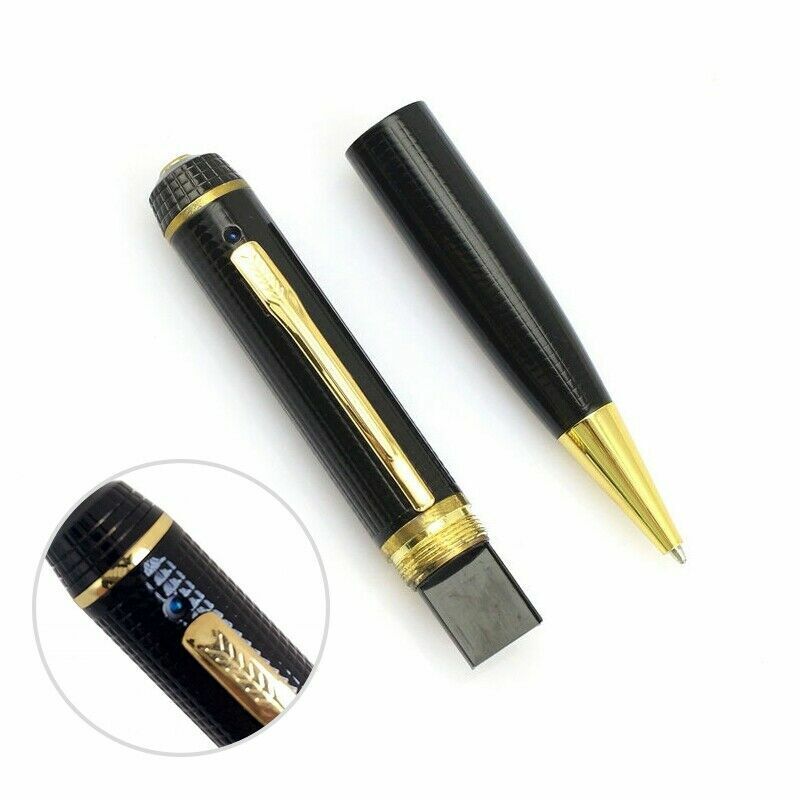 1080P HD Pocket Pen Camera Hidden Cam Mini Body Video Recorder DVR Puce Gaia