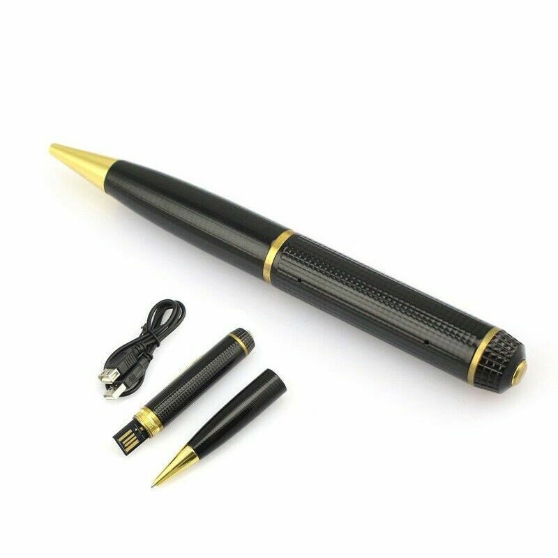 1080P HD Pocket Pen Camera Hidden Cam Mini Body Video Recorder DVR Puce Gaia