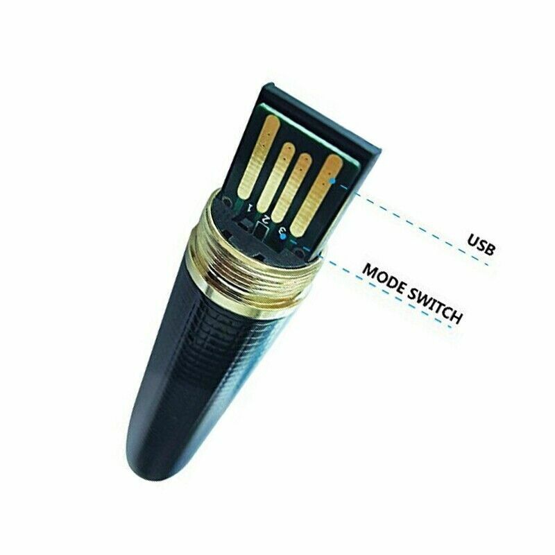 1080P HD Pocket Pen Camera Hidden Cam Mini Body Video Recorder DVR Puce Gaia