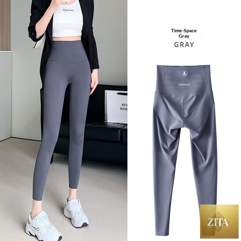 Women's shark print leggings by My Store, lightweight outerwear for spring and fall, showcasing a slim fit and comfortable fabric.