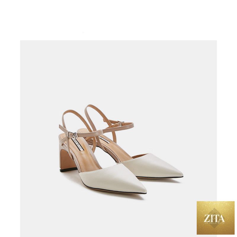 Zita La Belle Elite women's pointed high-heeled summer shoes with stylish design and sleek silhouette.