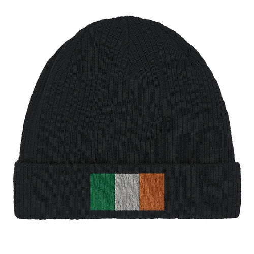Bonnet en coton Drapeau de l'Irlande Amethyst Clover