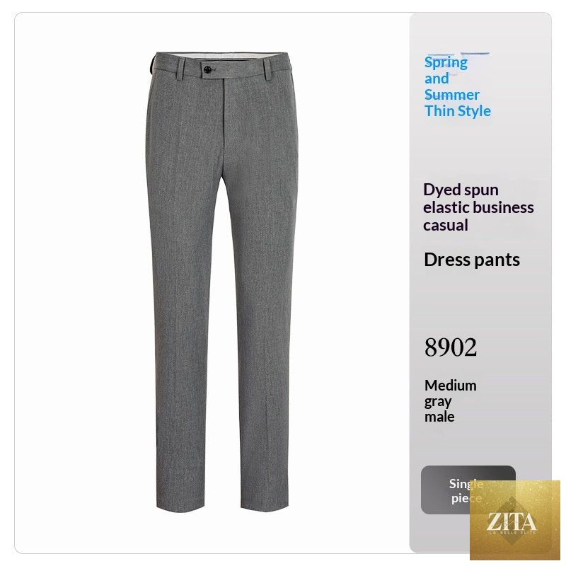 High-waisted Tailored Draping Formal Trousers That Flatter