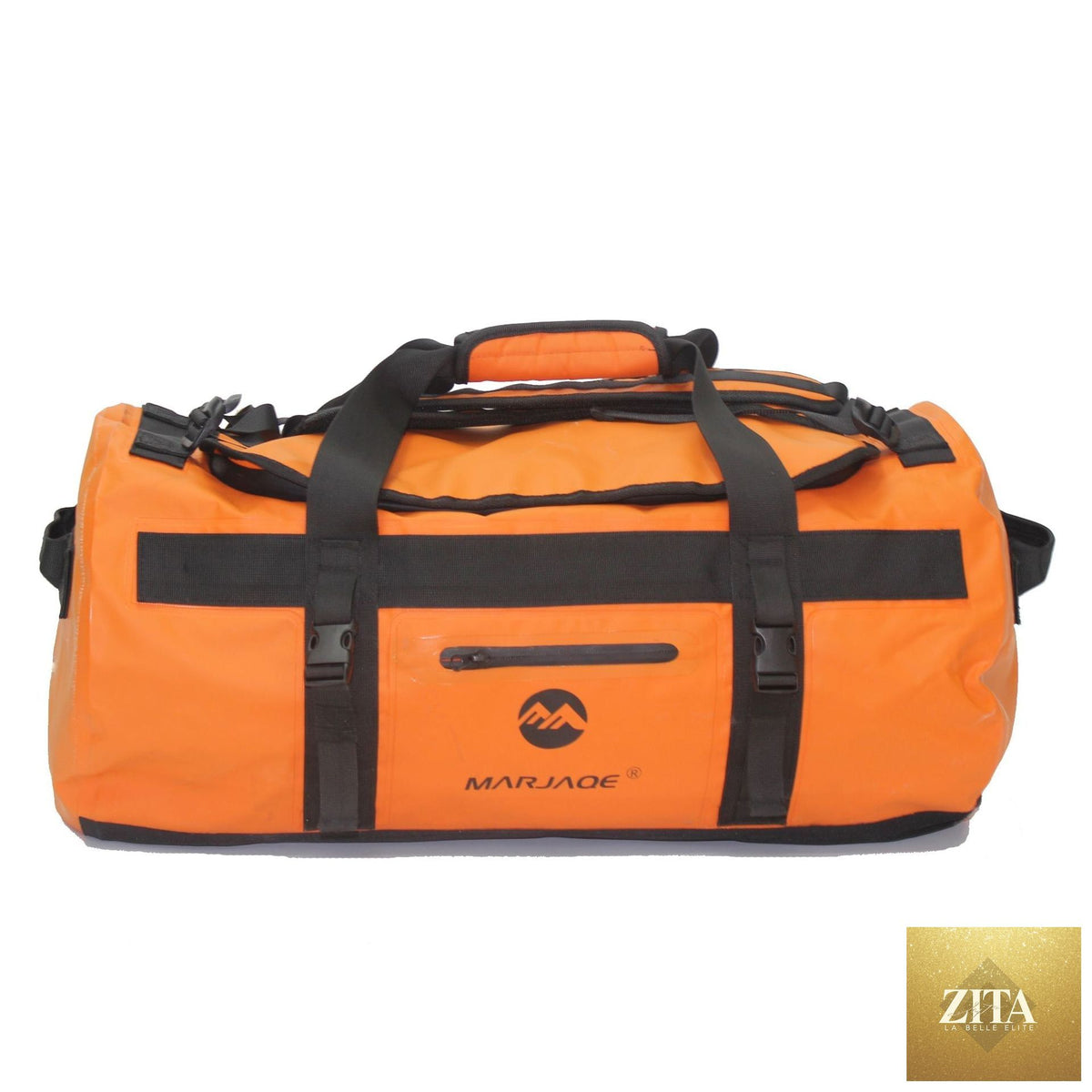 Waterproof sailing travel bag by Social Buzz eSIMs with durable, water-resistant material and multiple compartments for travel essentials.