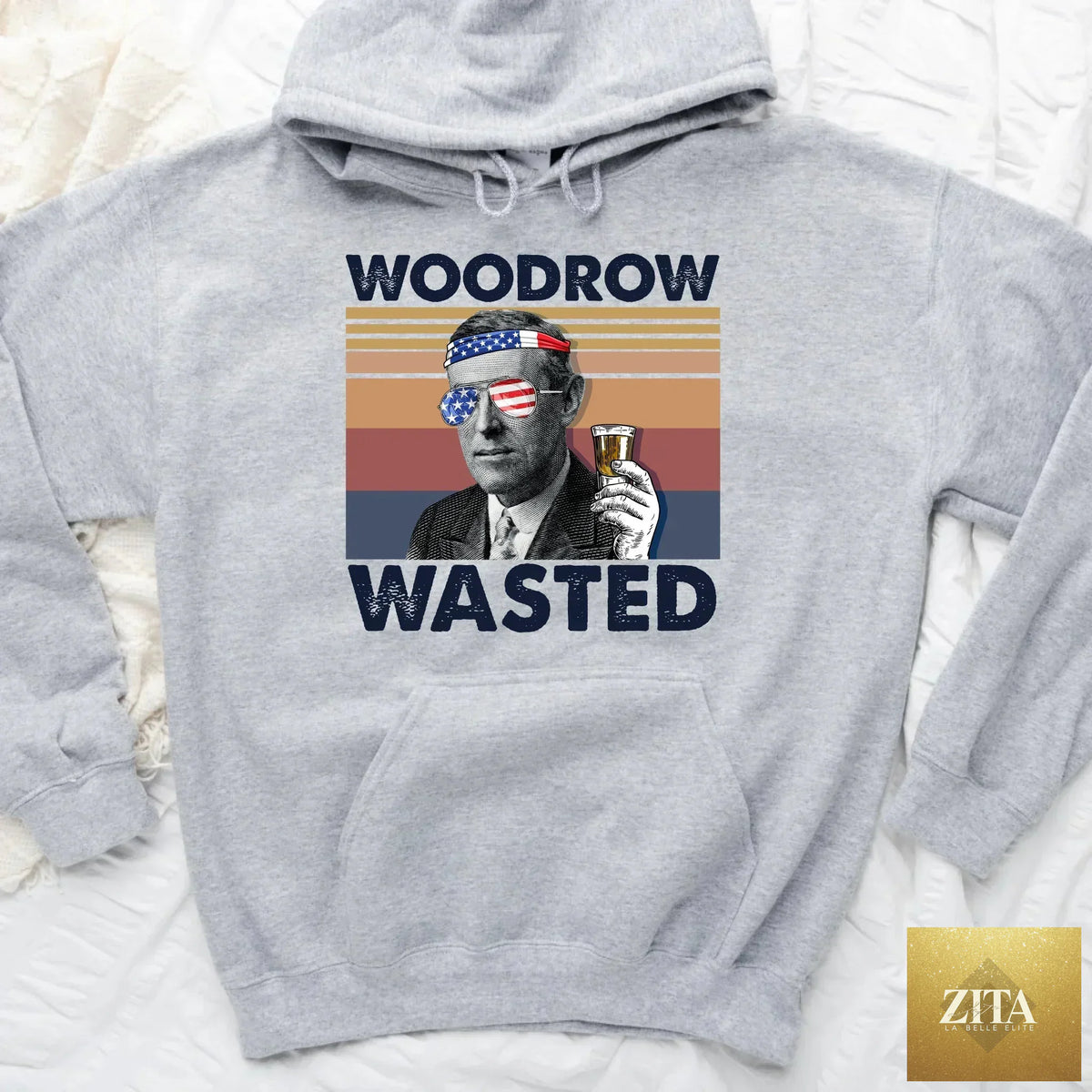 Customizable 4th of July boozy retro top from Adorb Custom Tees, featuring patriotic design and bold graphics.