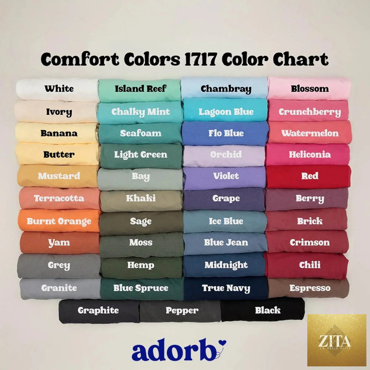 Comfort Colors T-shirt with "Kindness Matters" positive quote, soft fabric, casual fit, designed by Adorb Custom Tees.