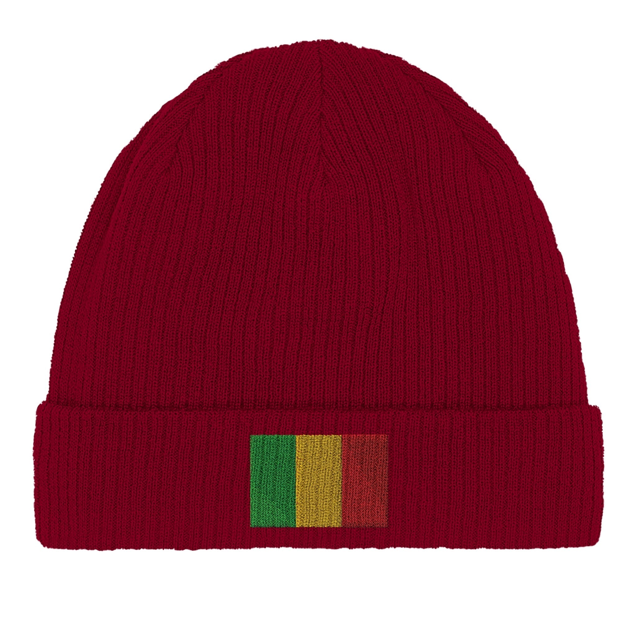 Bonnet en coton Drapeau du Mali Amethyst Clover