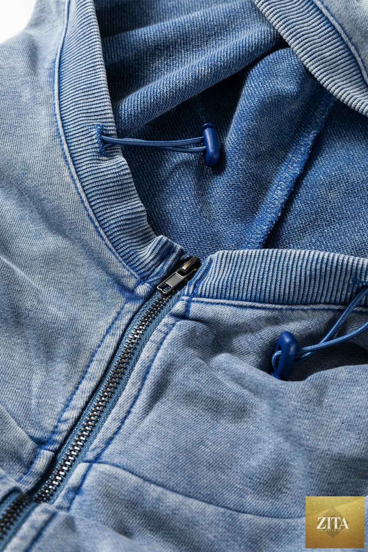 Black half zip hoodie with kangaroo pocket, mineral wash finish, baggy fit, from Wild and Free Boutique's sweatshirt collection.