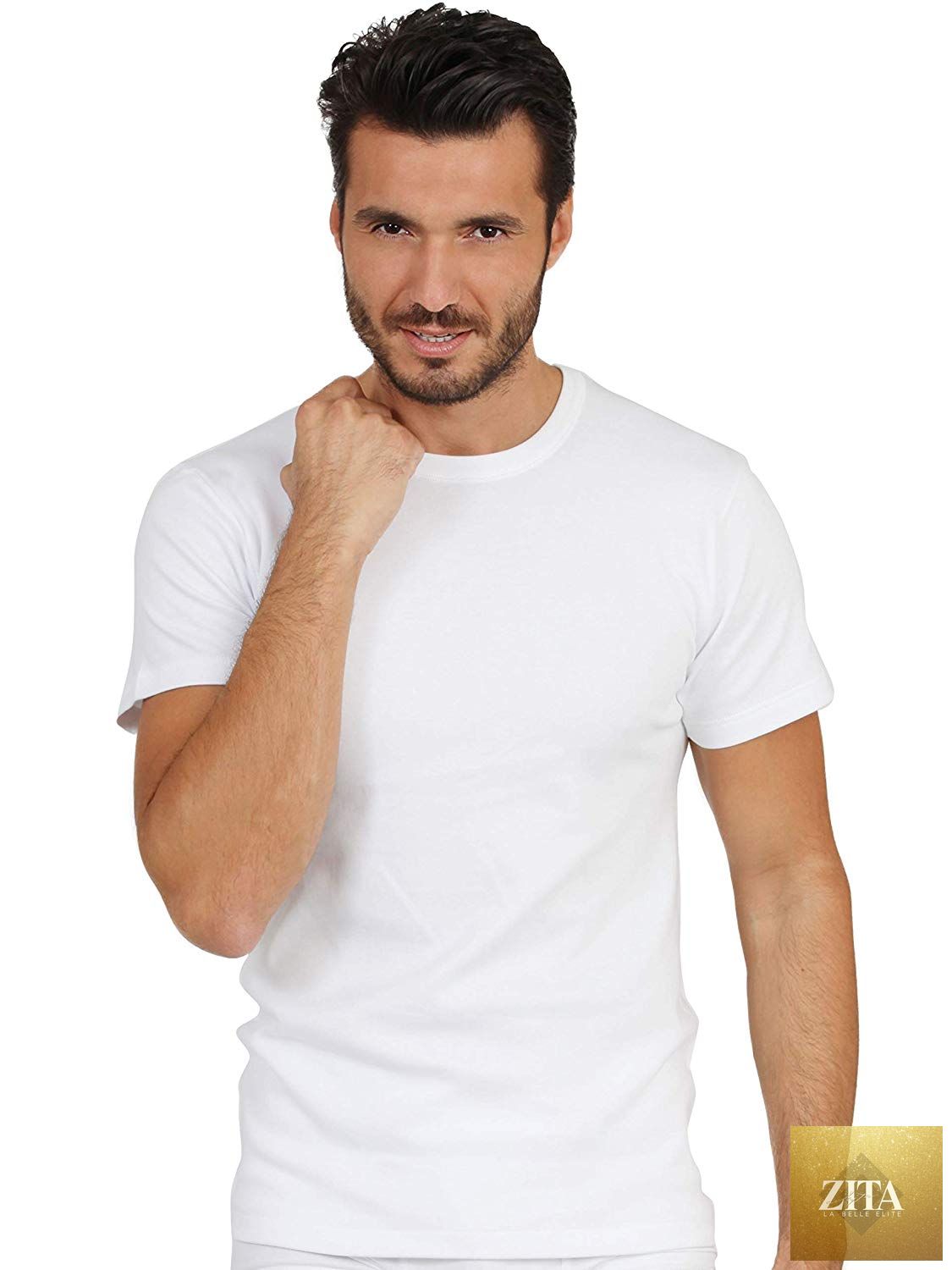 Tittimitti EGi luxury men's short sleeve T-shirt made of 100% Merino wool, Italian craftsmanship, natural fit, stylish design