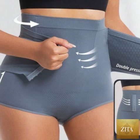 My Store tummy-control shapewear, seamless high-waisted design with firm control for slimming and shaping the waist and abdomen.