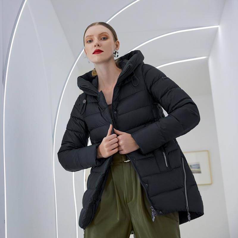 Women warm hooded winter coat women jacket casual parkas jacket Jade