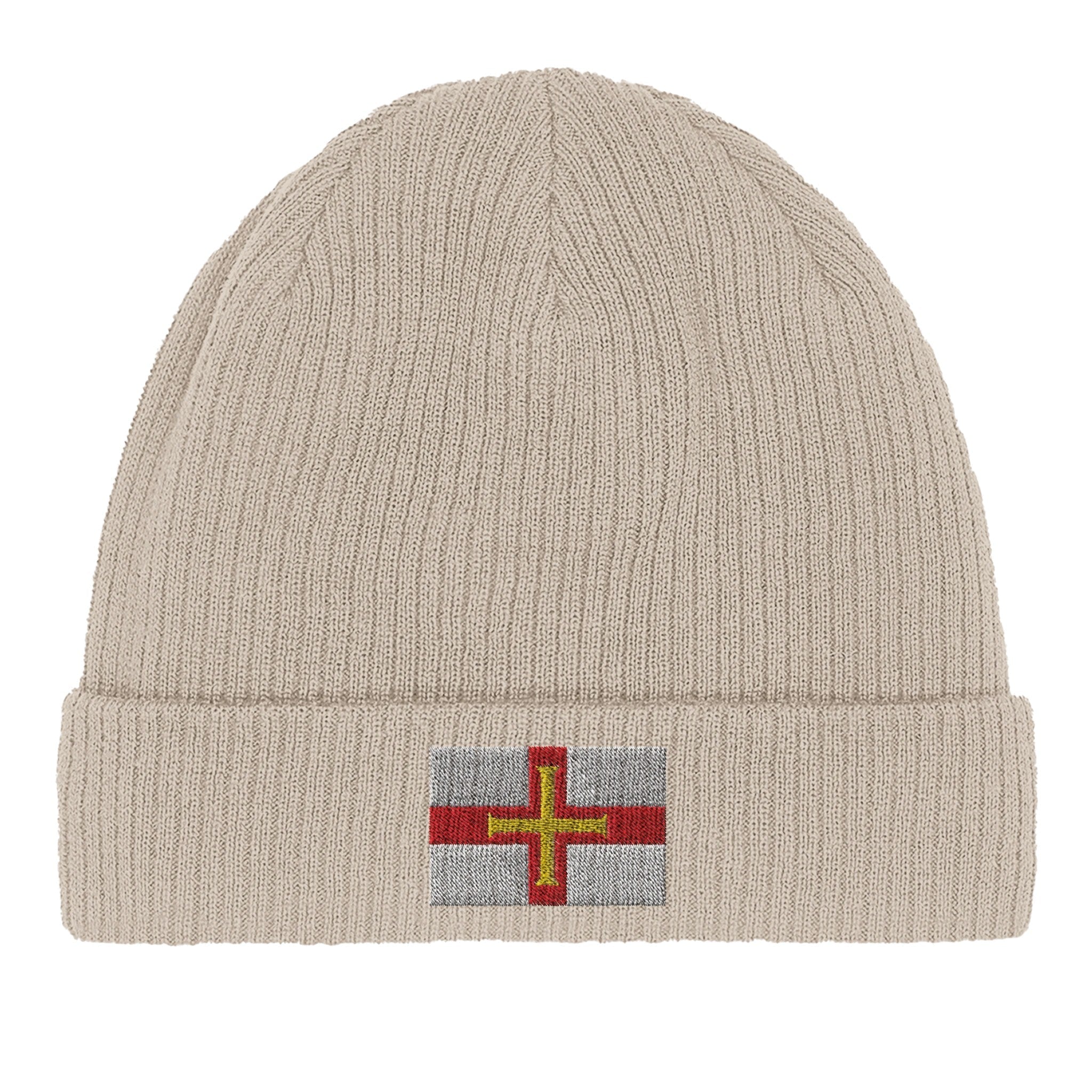 Bonnet en coton Drapeau de Guernesey Amethyst Clover