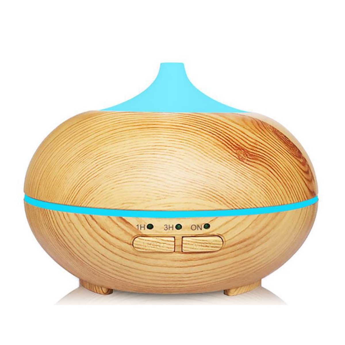 Mistyrious Essential Oil Humidifier Natural Oak Design With Easy Salmon Lucky