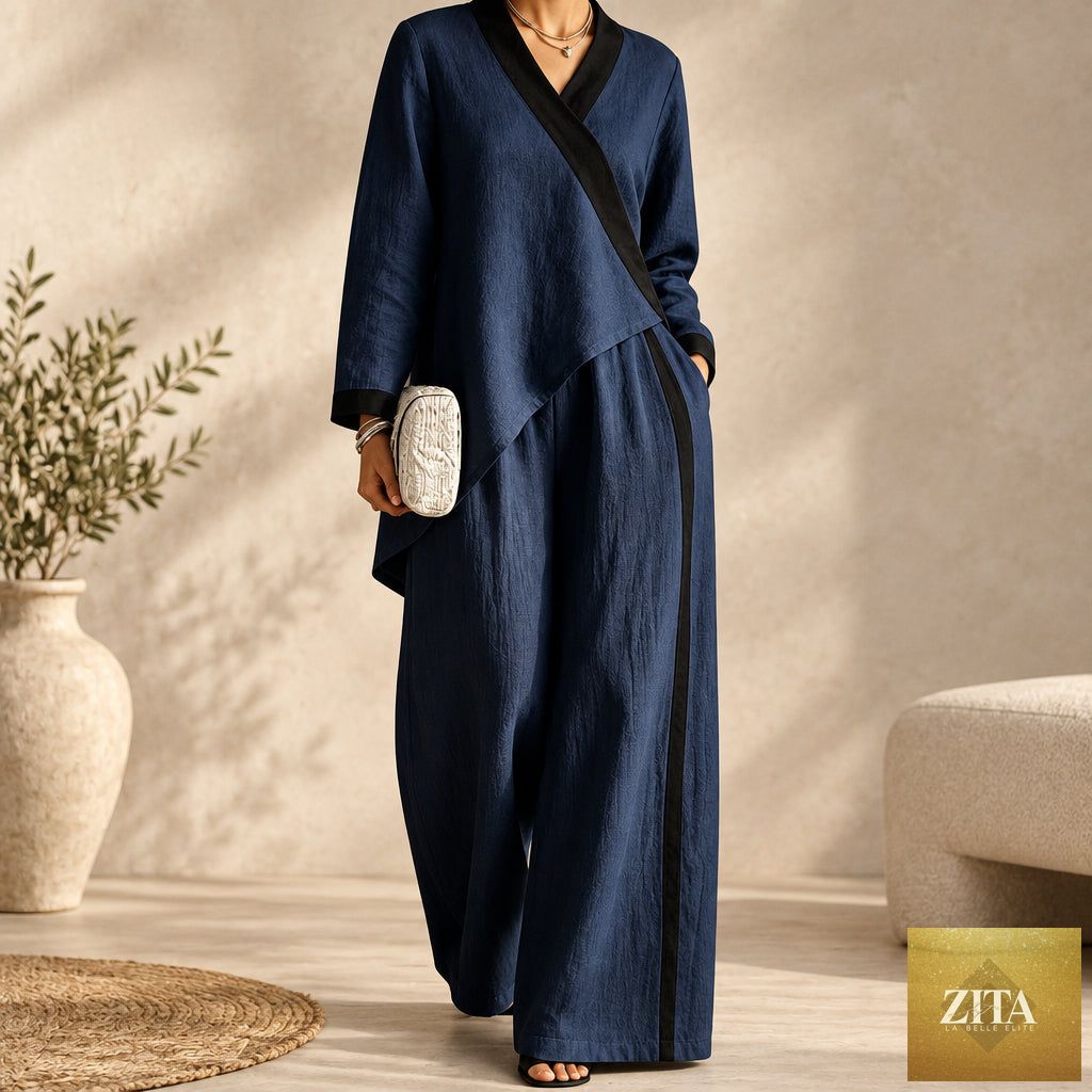 Women's 2-Piece Colour-Block Set